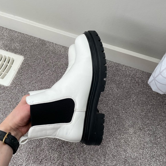 Steve Madden Billiee boots white - Picture 2 of 15